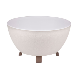 Doniczka z nóżkami POLO 2 25cm kremowy